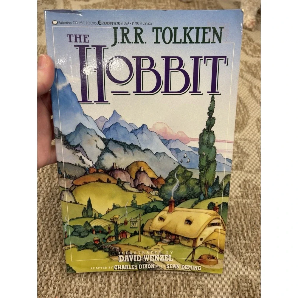 J.R.R. Tolkien The Hobbit Graphic Novel 1990 Eclipse Books